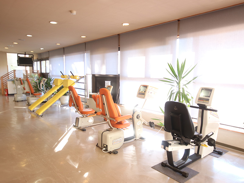 長野県 草湯温泉 旅館 草湯温泉荘 合宿 トレーニングスペース