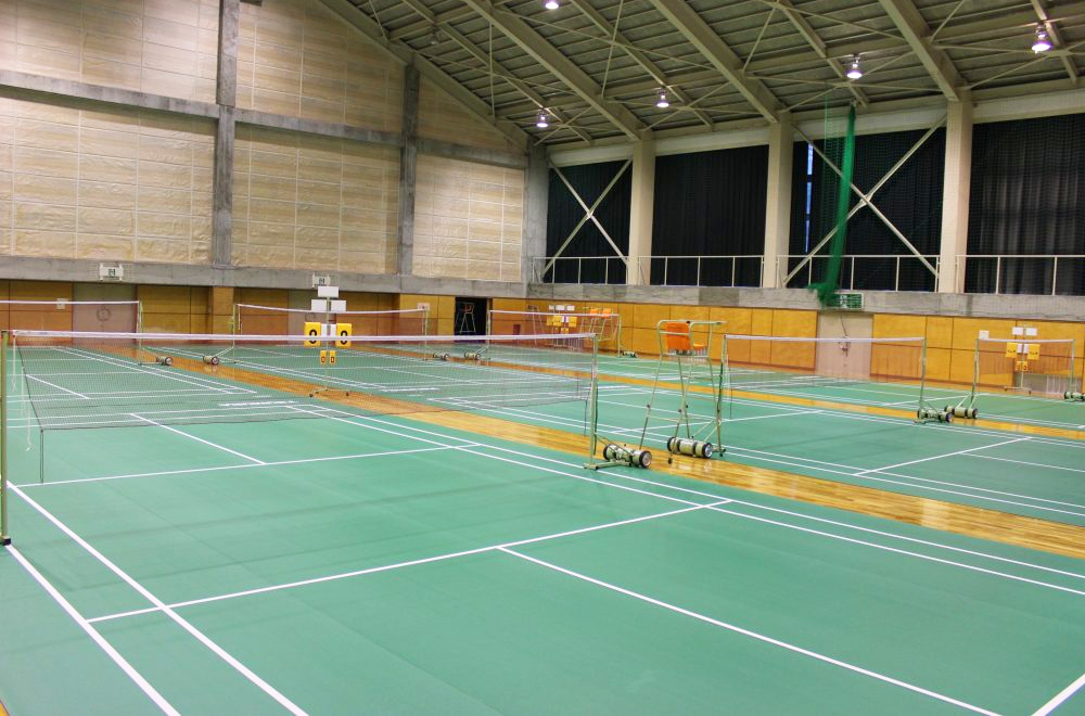 長野県 坂井バドミントン専用体育館